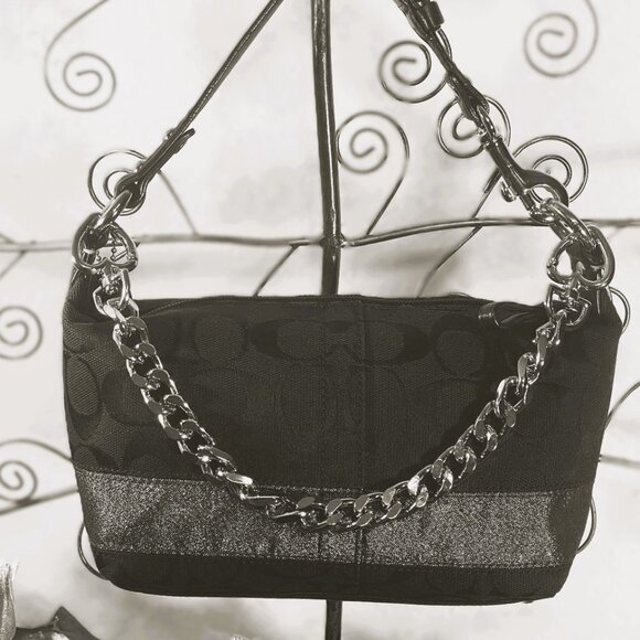 Coach Black Y2K Bucket Shoulder Bag - Picture 7 of 16